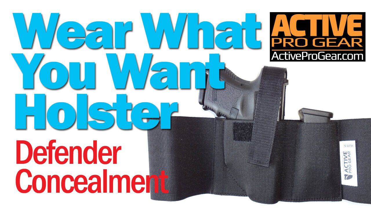 Belly Band Conceal Carry Gun Holster - Defender