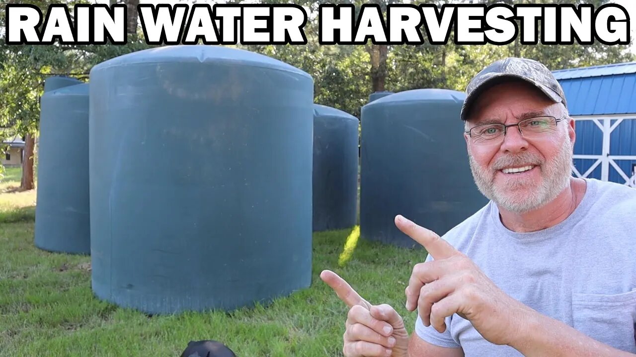 Rain water harvesting on the homestead - Part 1