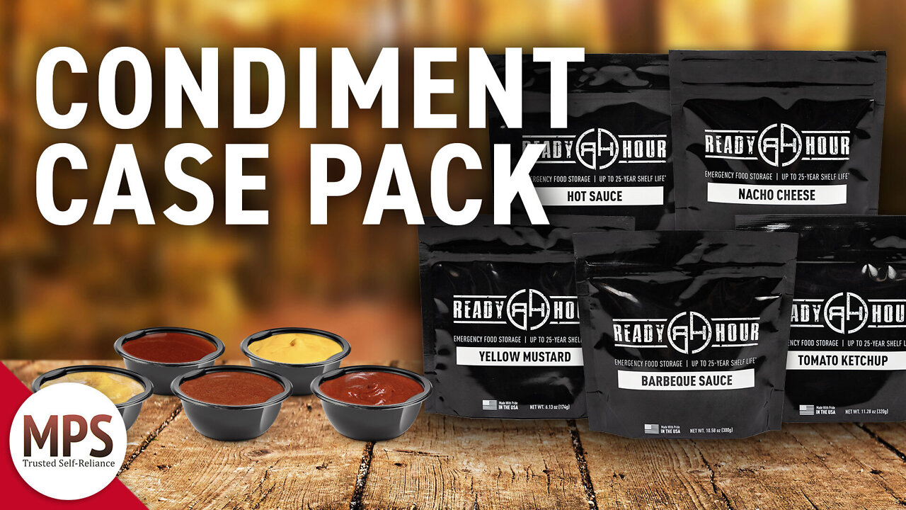 Condiments Case Pack by Ready Hour