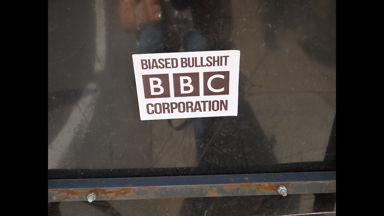 London Lockdown Protest 29th May 202: Part 1 - Police protecting the BBC
