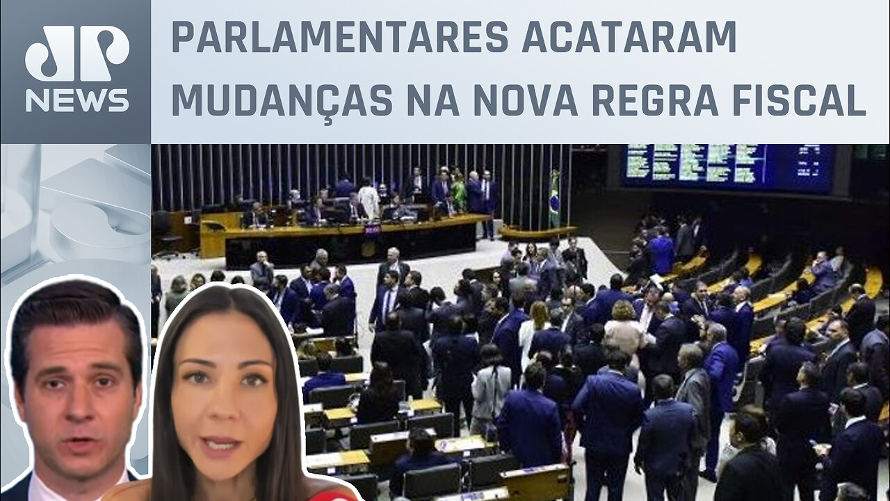 Amanda Klein e Beraldo analisam Câmara aprovar arcabouço fiscal