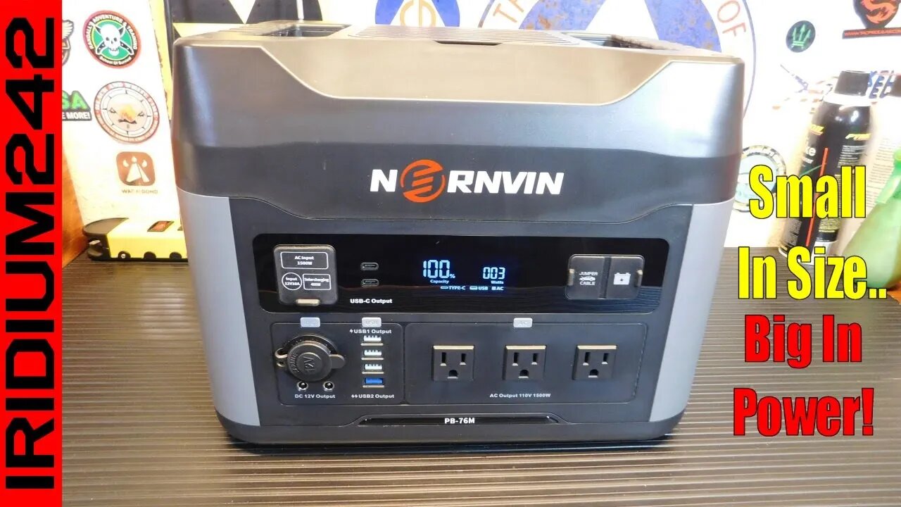 Nornvin N1400FB Super Fast Charge And Power To Spare