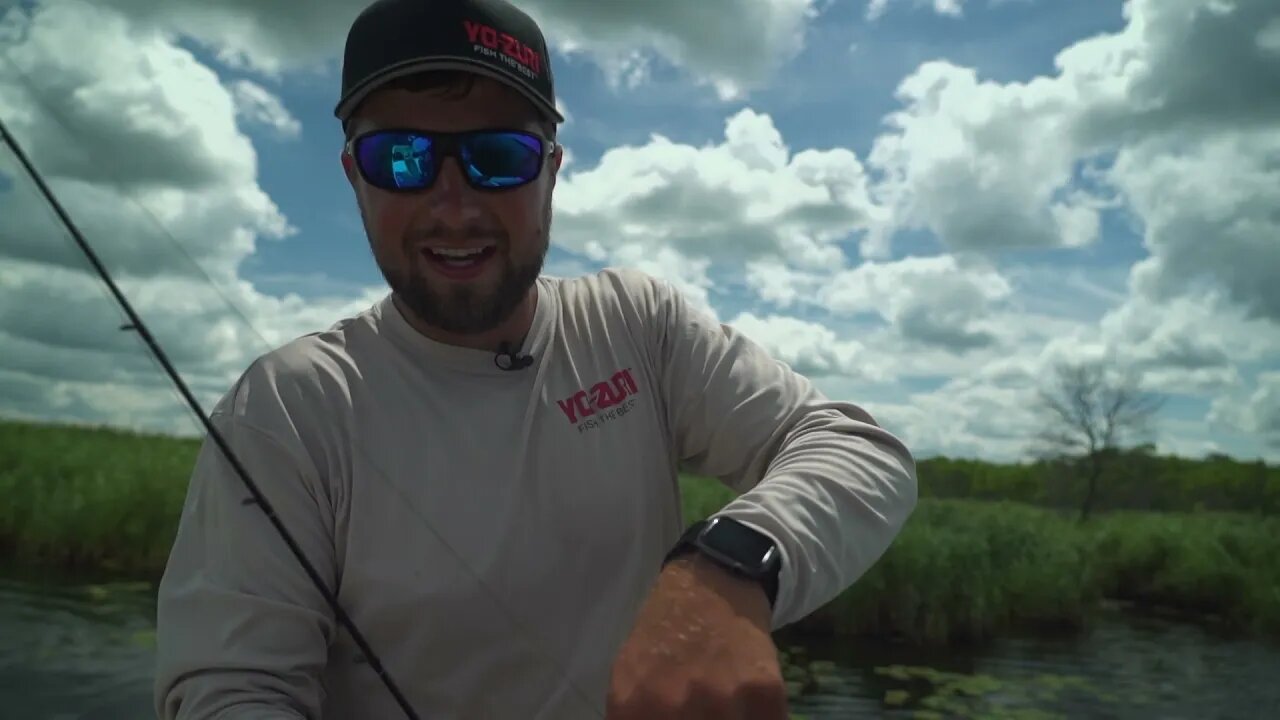 Topwater frogs on Lake Puckaway