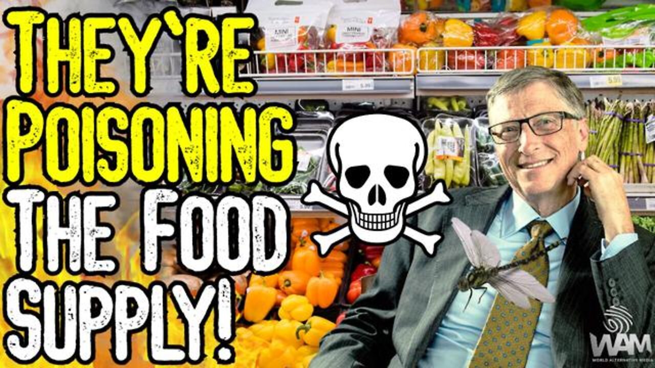 PURE POISON! Food Supply To Be REPLACED By Bioweapons & Bugs! - PREPARE NOW!