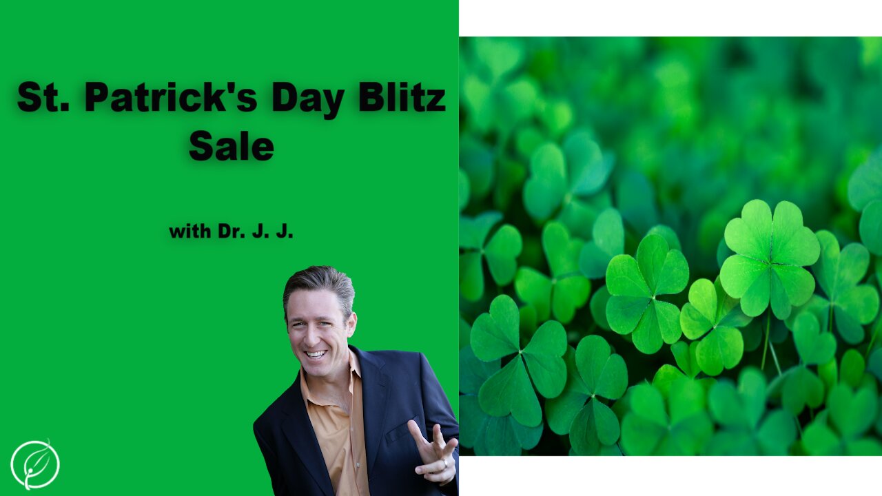 St. Patrick's Day Blitz Sale on some great USDA Organic Products