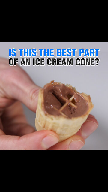The Best Part of An Ice Cream Cone [GMG Originals]