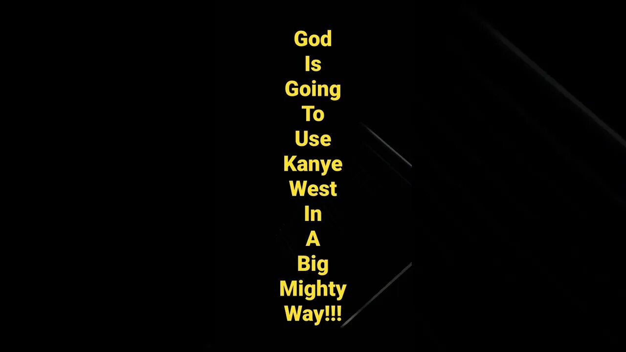 MANY HATE 🤬 KANYE! BUT GOD IS GOING TO USE HIM IN A POWERFUL WAY 🔥 WATCH AND SEE 👀!!!