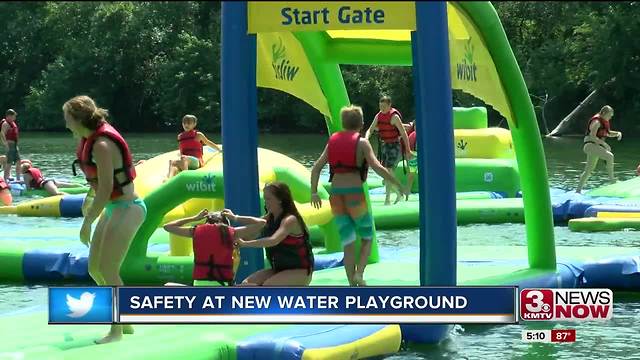 New Louisville water playground playing it safe