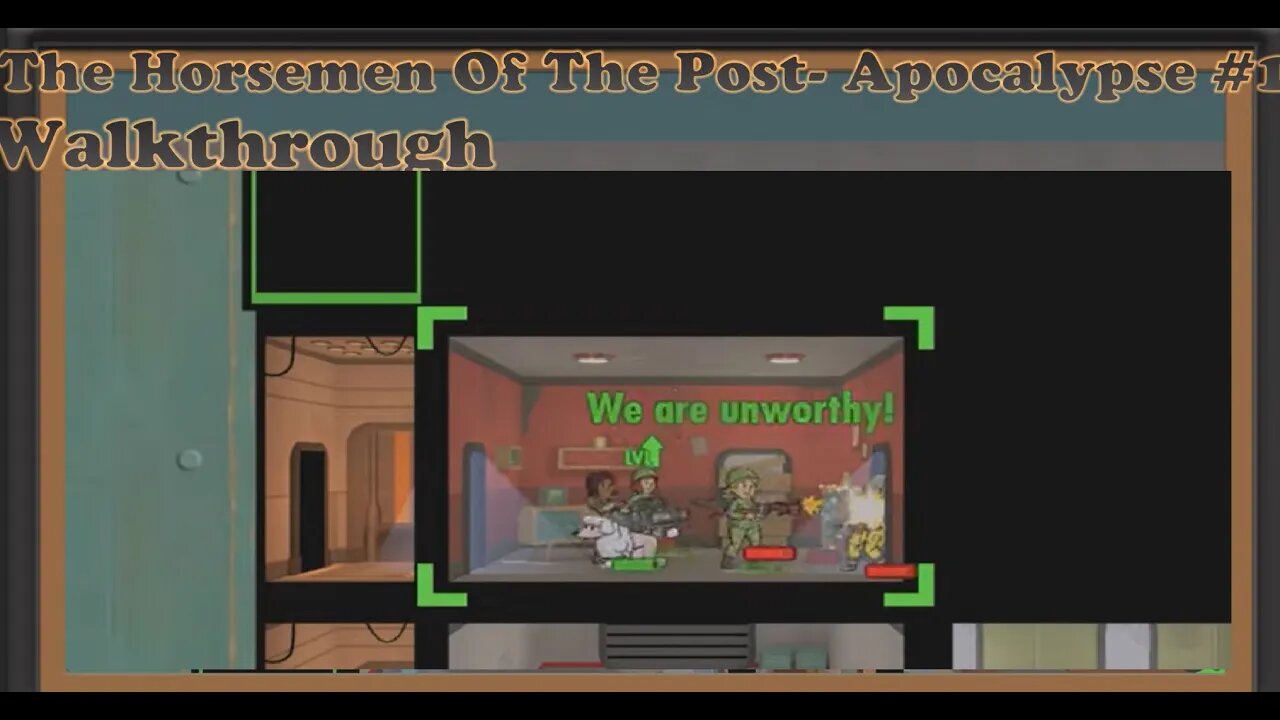 Fallout Shelter Walkthrough / The Horsemen Of The Post-Apocalypse 1 (PS5)