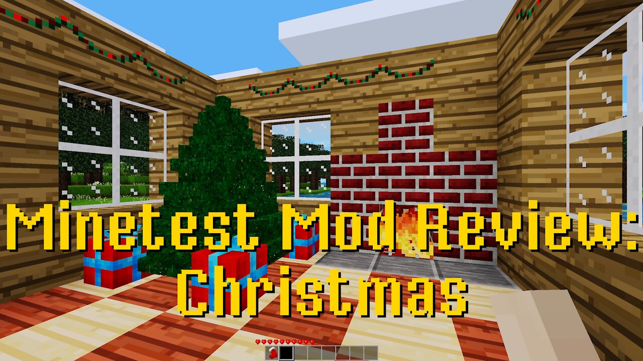 Minetest Mod Review: Christmas