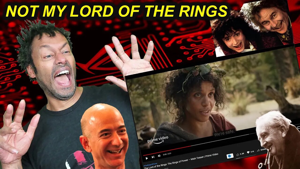 LOTR: The Rings of Power Main Teaser Is A DISASTER - Reaction
