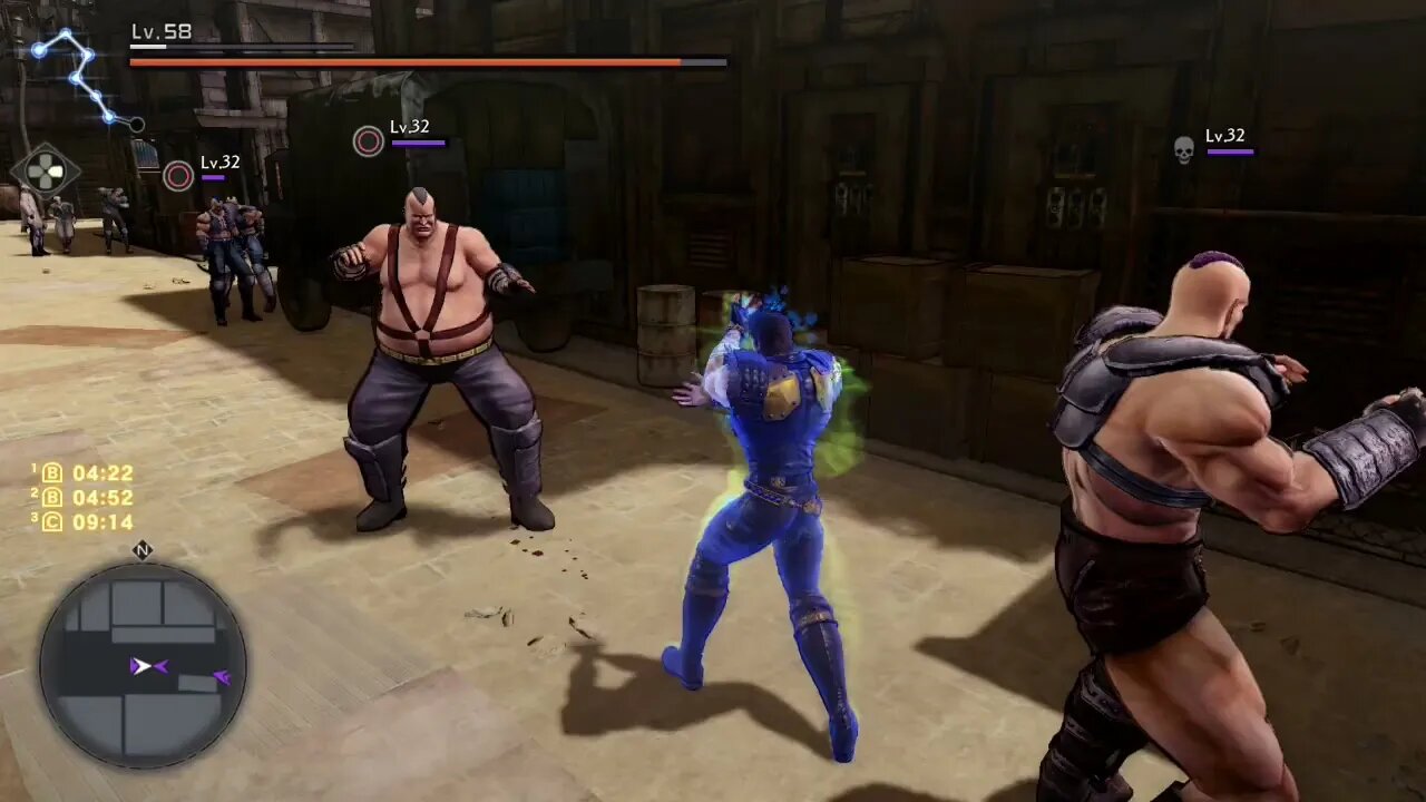 Kenshiro Destroys Street Thugs #shorts #shortsfeed #shortsvideo #shortsyoutube