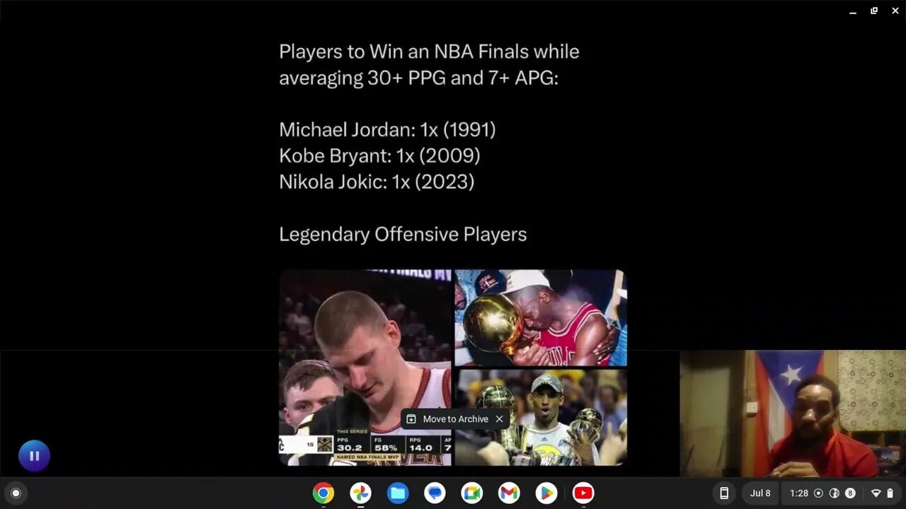 NBA FINALS STAT ESPN WONT TELL YOU !!