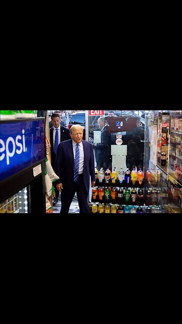 President Donald J. Trump Visits New York City Bodega Victimized By Soros-Funded D.A. Alvin Bragg