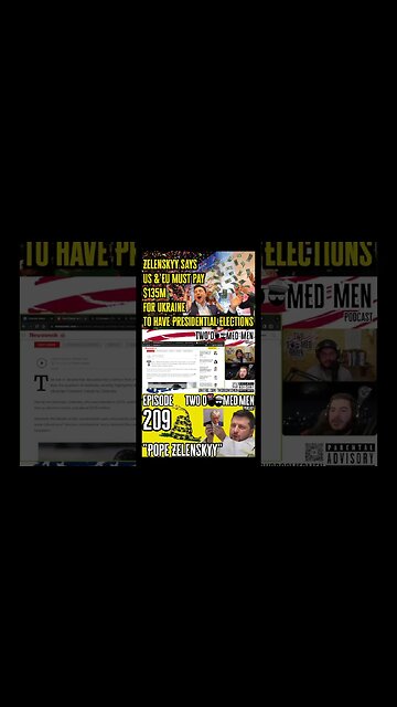 Zelenskyy Says US & EU Must Pay Ukraine $135M For Presidential Elections