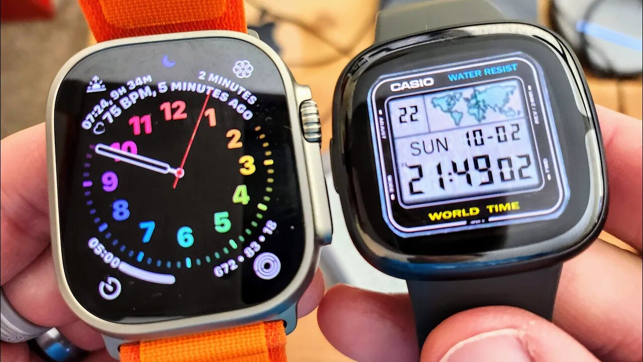 Fitbit Sense 2: unboxed, setup, onboarding, and rowing (Day Two Draft 5) & Fitbit vs. 🍏 Watch Ultra