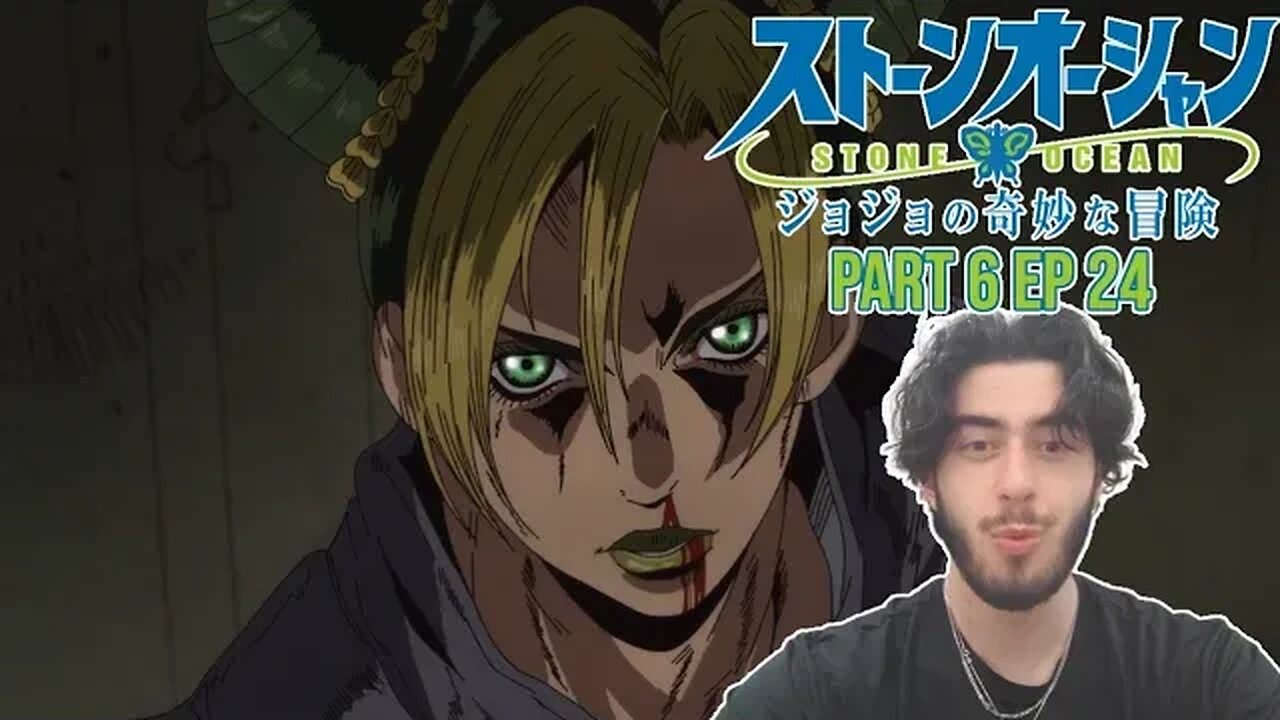 JAILBREAK | JJBA Part 6: Stone Ocean Ep 24 | REACTION