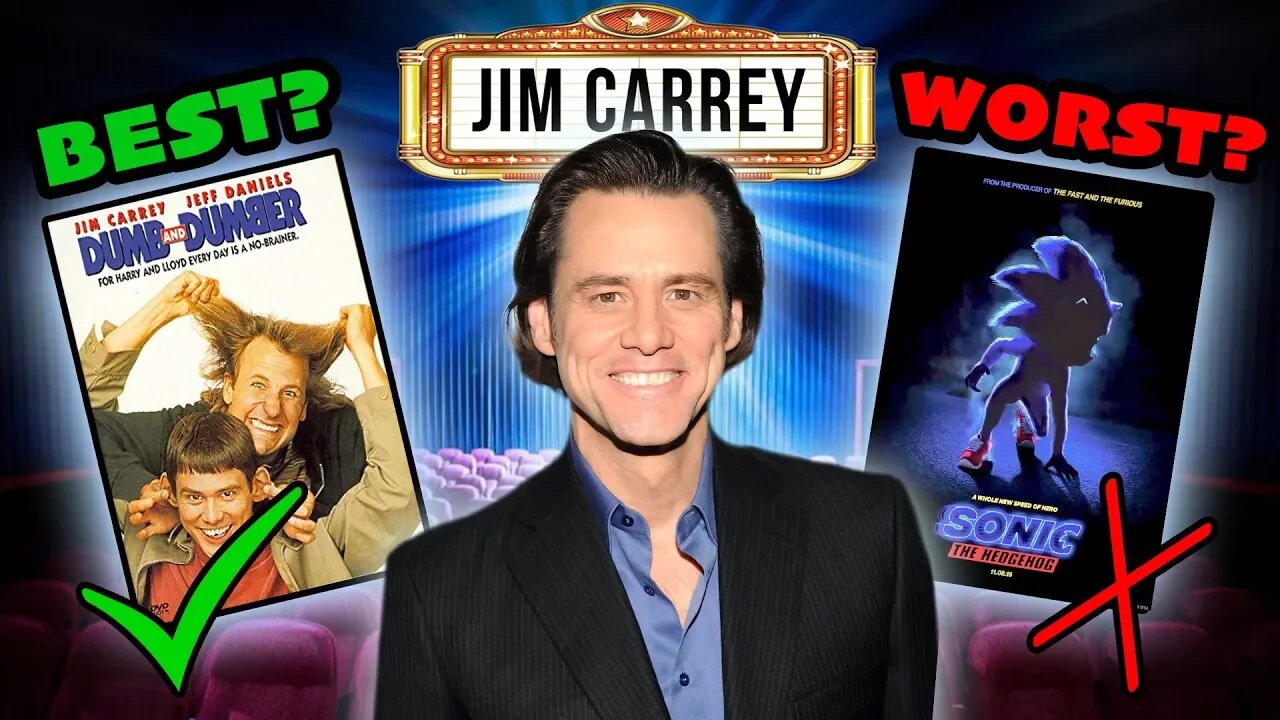 Jim Carrey Best & Worst Movies (Dumb and Dumber, Sonic, Liar Liar)