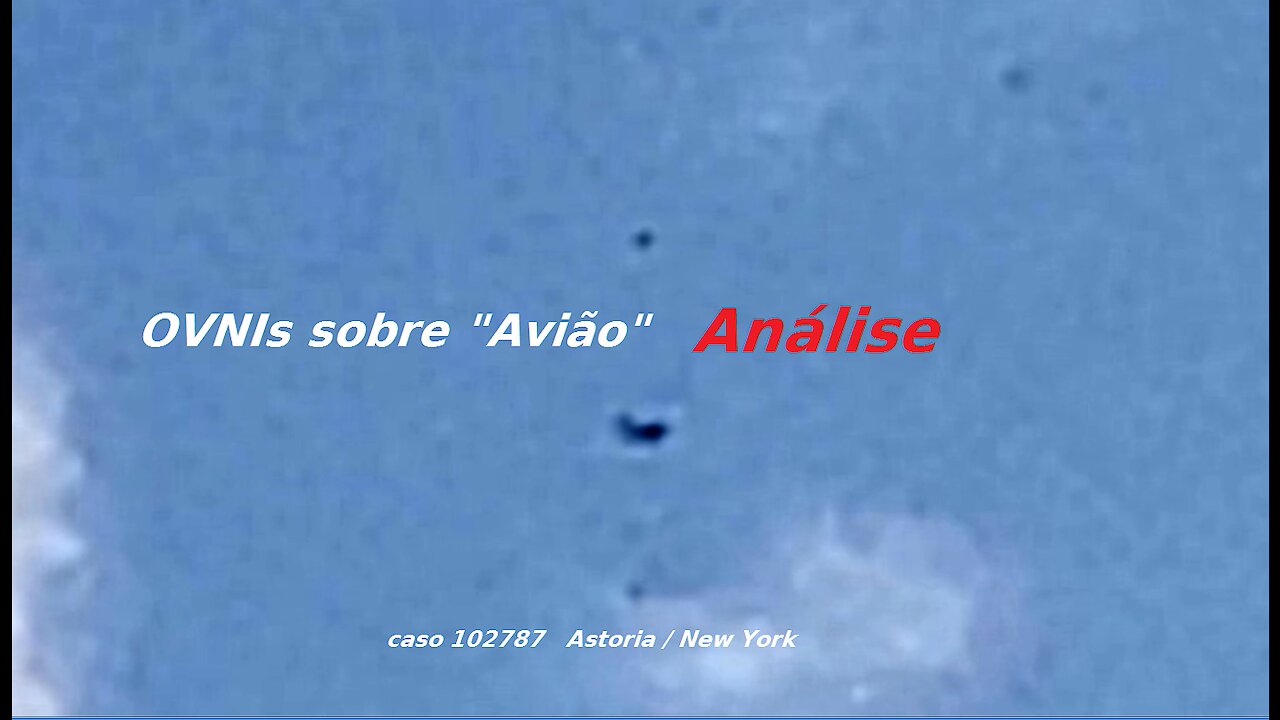 OVNis sobre Avião "Análise"