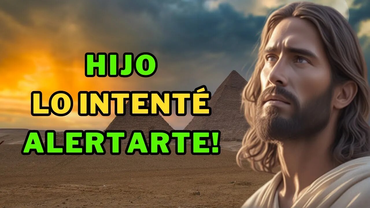 ✝️Dios Hijo🙏 este AVISO lo puede CAMBIAR TODO! No cometas el ERROR de ignorarlo 💕