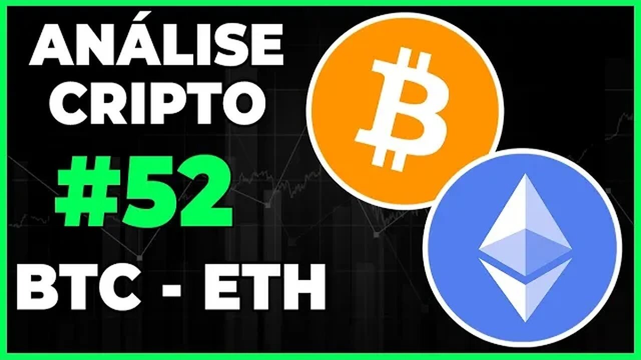 ANÁLISE CRIPTO #52 - BTC BITCOIN - MERCADO LATERAL!!!