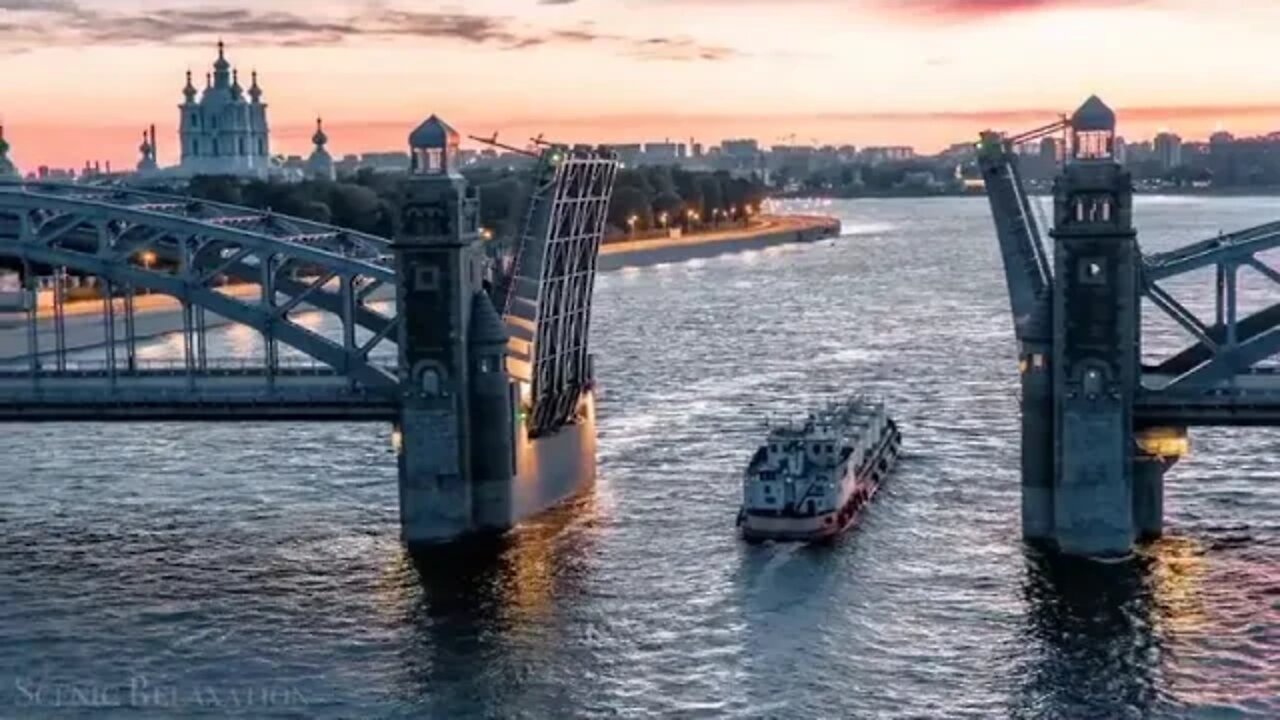 5 Russia 4K Scenic Relaxation Film with Calming Music