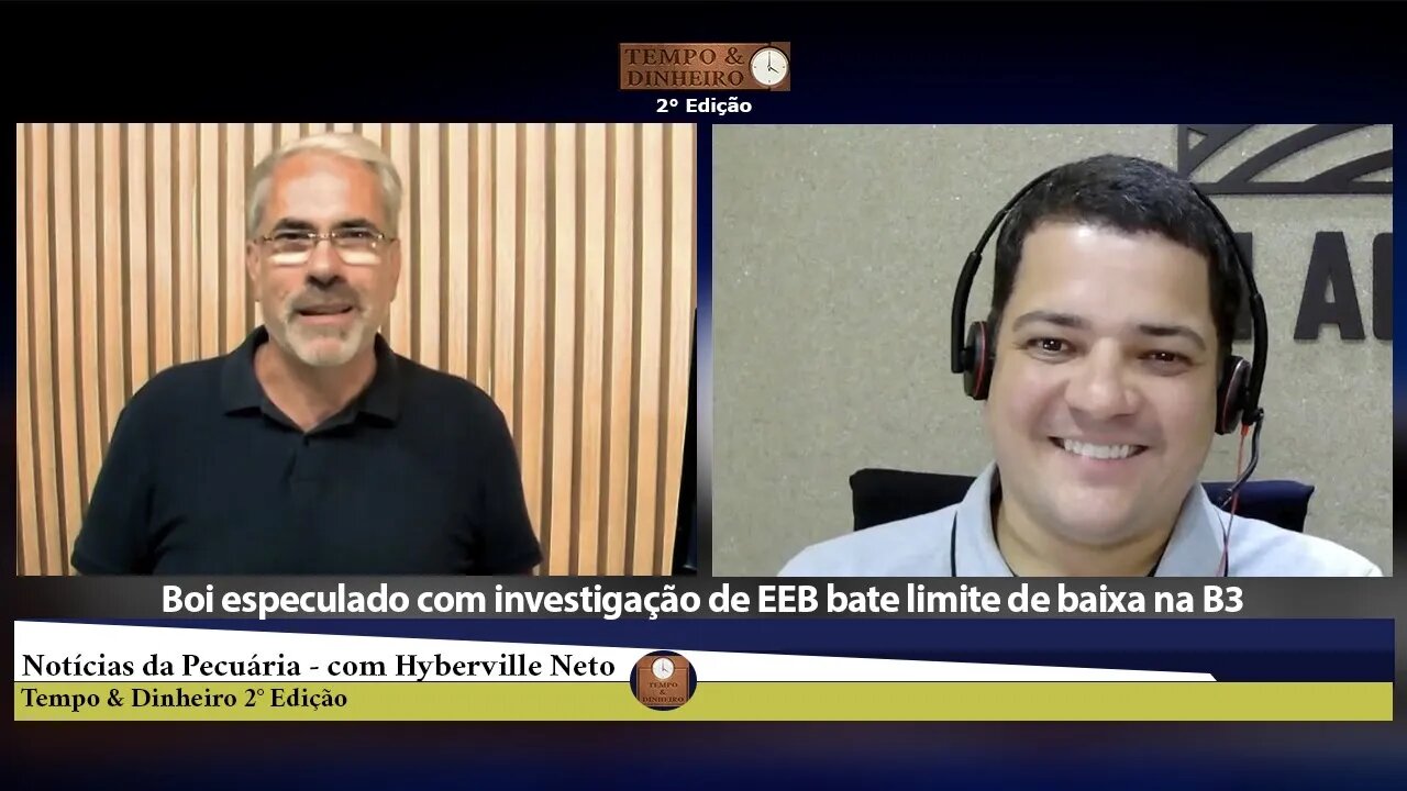 Boi especulado com investigação de EEB bate limite de baixa na B3