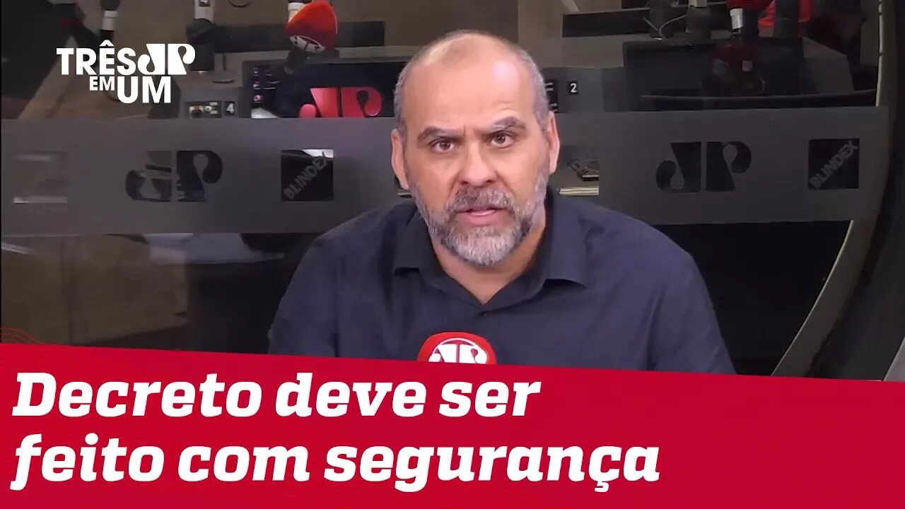 #AlexandreBorges: Decreto de armas é um avanço, mas todo cuidado jurídico é pouco