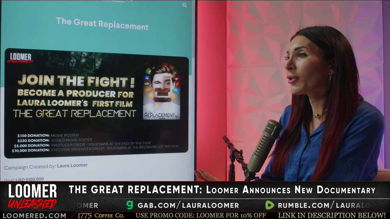 Laura Loomer Premieres Trailer for Her First Full Length Documentary "The Great Replacement"