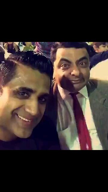 Mr Bean impersonator