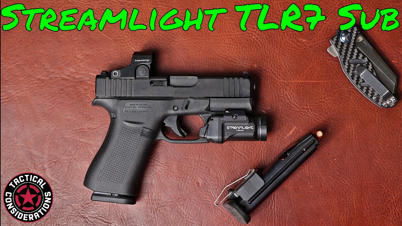 Streamlight TLR7 Sub Light For Glock, Sig, HK Micro Compact Slimline