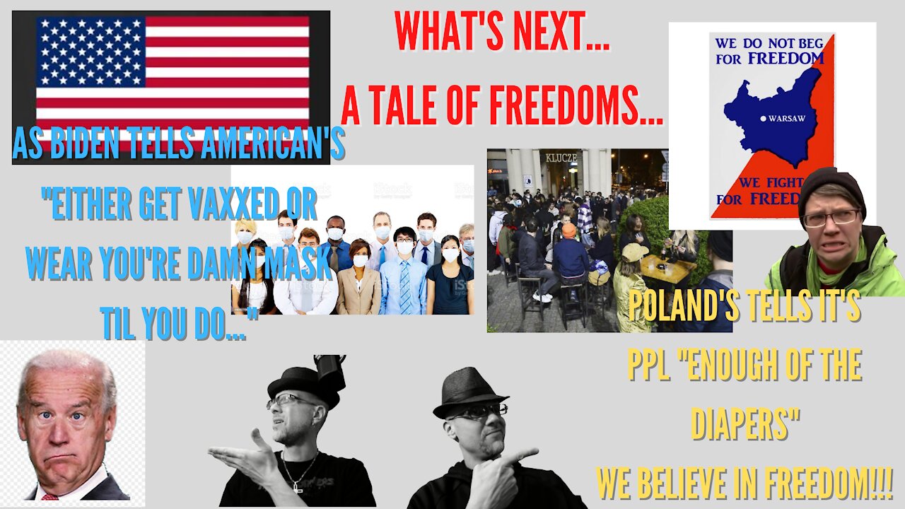 WHAT'S NEXT...O'BIDEN "VAXXED OR DIAPERS", POLAND "MISS ME W THAT BULLSH**..."