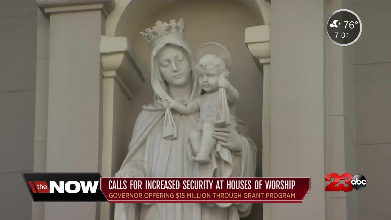 Calls for increased security at houses of worship