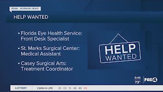 Florida Eye Health Services, St. Marks Surgical Centers assistant and Casey Surgical Arts are hiring