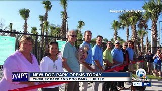 New dog park opened in Jupiter