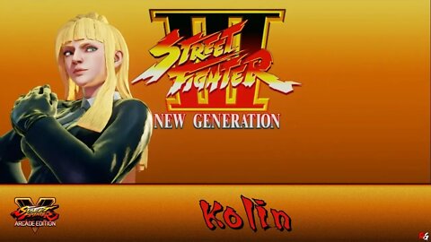 Street Fighter V Arcade Edition: Street Fighter 3 - Kolin