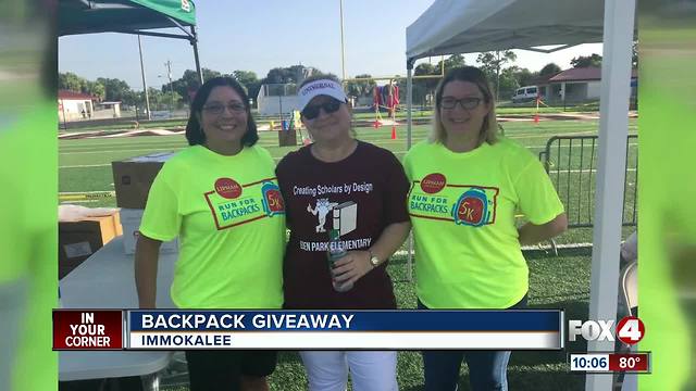 Backpack Giveaway for Back to School