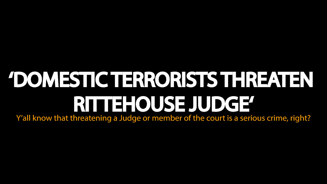 BREAKING NEWS-JUDGE SCHROEDER RECEIVES DEATH THREATS- Rittenhouse SELF-DEFENSE trial #Terrorists