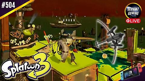 Using Tri-Stringer in Salmon Run! and stream fixing | Splatoon 3