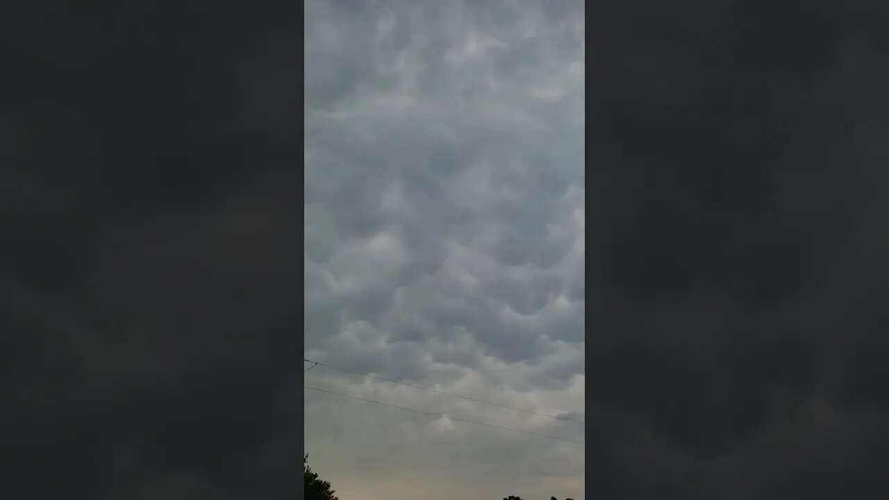 MAMMATUS CLOUDS! #shortsvideo #independenceday #storm