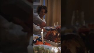 Thanksgiving 2022 | Turkey Dinner | #thanksgiving2022 #shorts #short #eating #dinner 40 Seconds #4