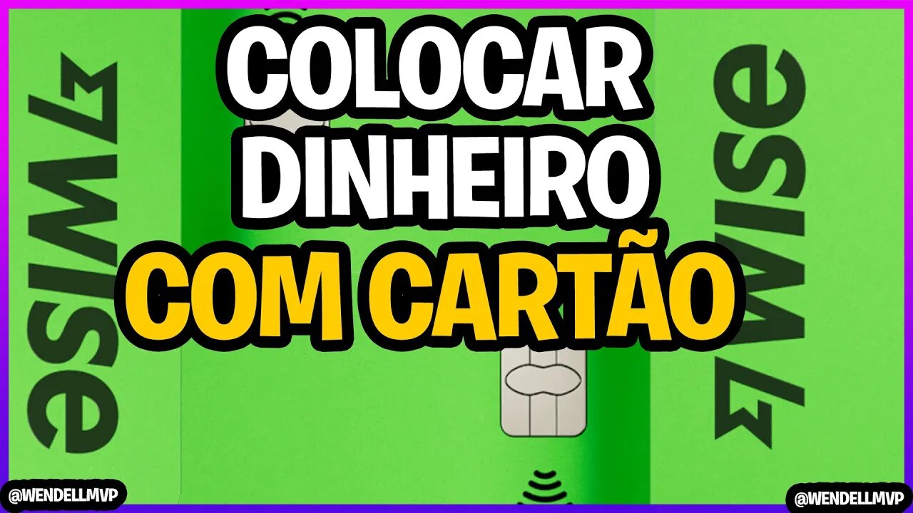 ✅ COMO ABASTECER A CONTA WISE COM CARTÃO DE CREDITO OU DEBITO ? E SE DER PROBLEMA, O QUE FAZER ?