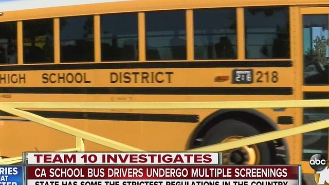 California school bus regulations among strictest in nation