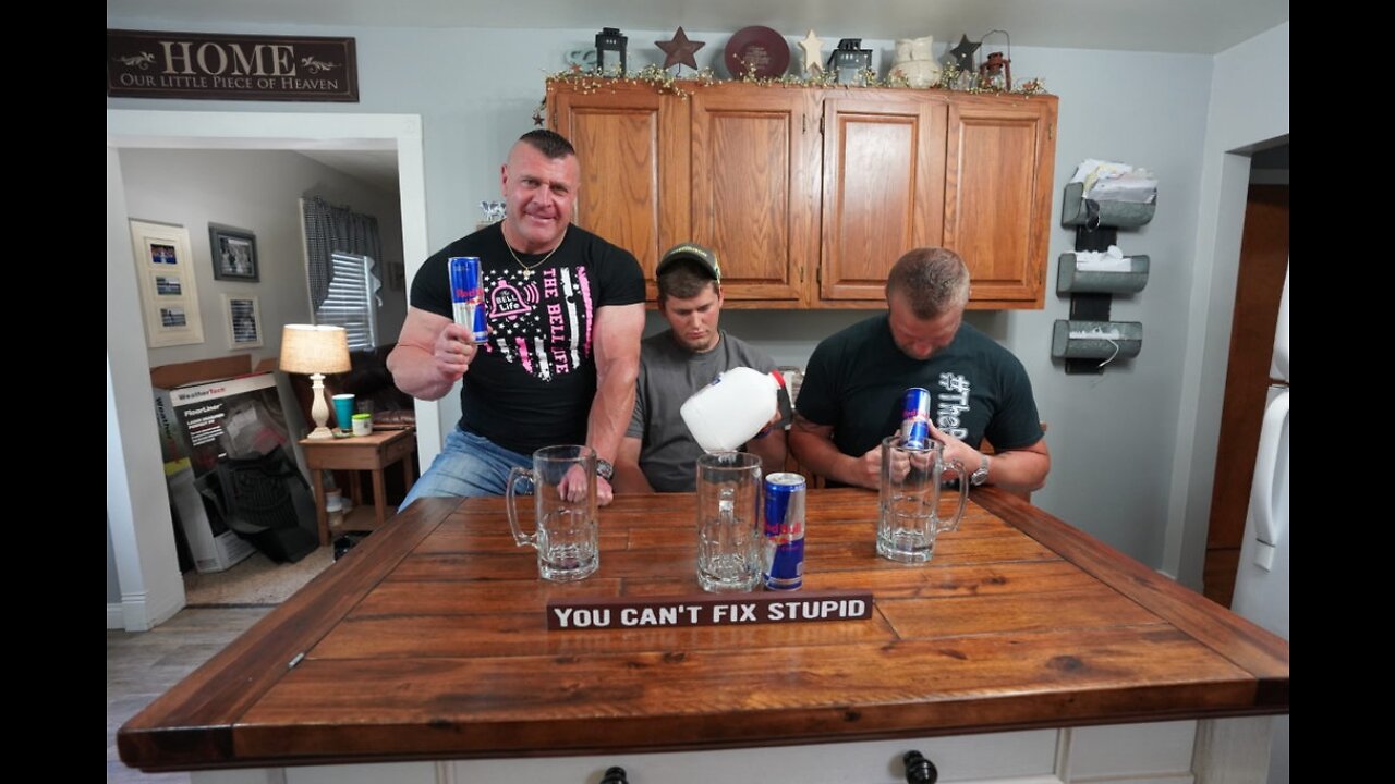 Red Bull and Milk Challenge!!! May 15, 2019