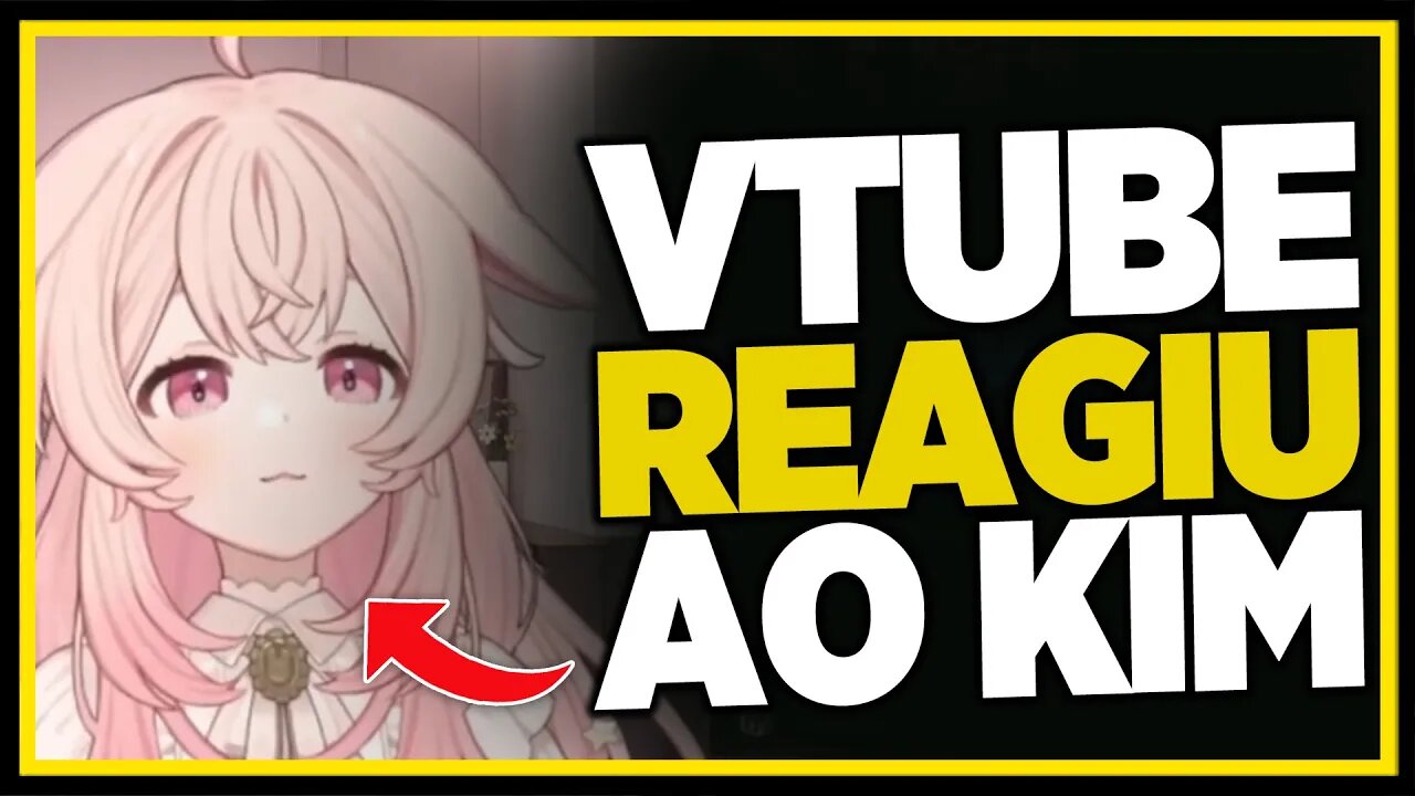 REACT: VTUBE REAGINDO A VIDEO DO KIM! | Cortes do @MBLiveTV