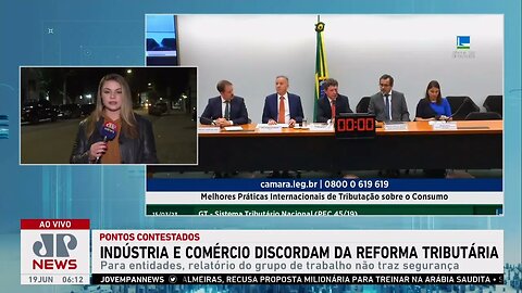 Indústria e comércio discordam de reforma tributária