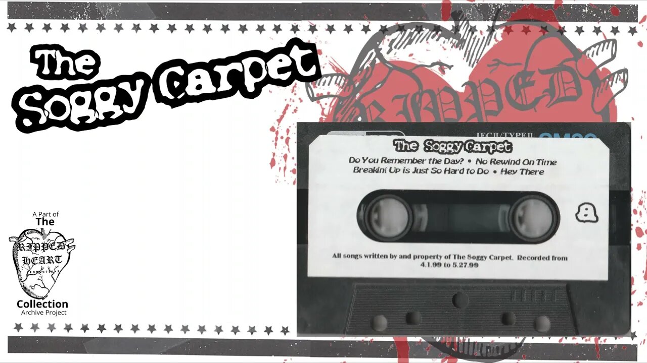 Soggy Carpet 🖭 Demo Tape (Restored Audio). Michigan Punk