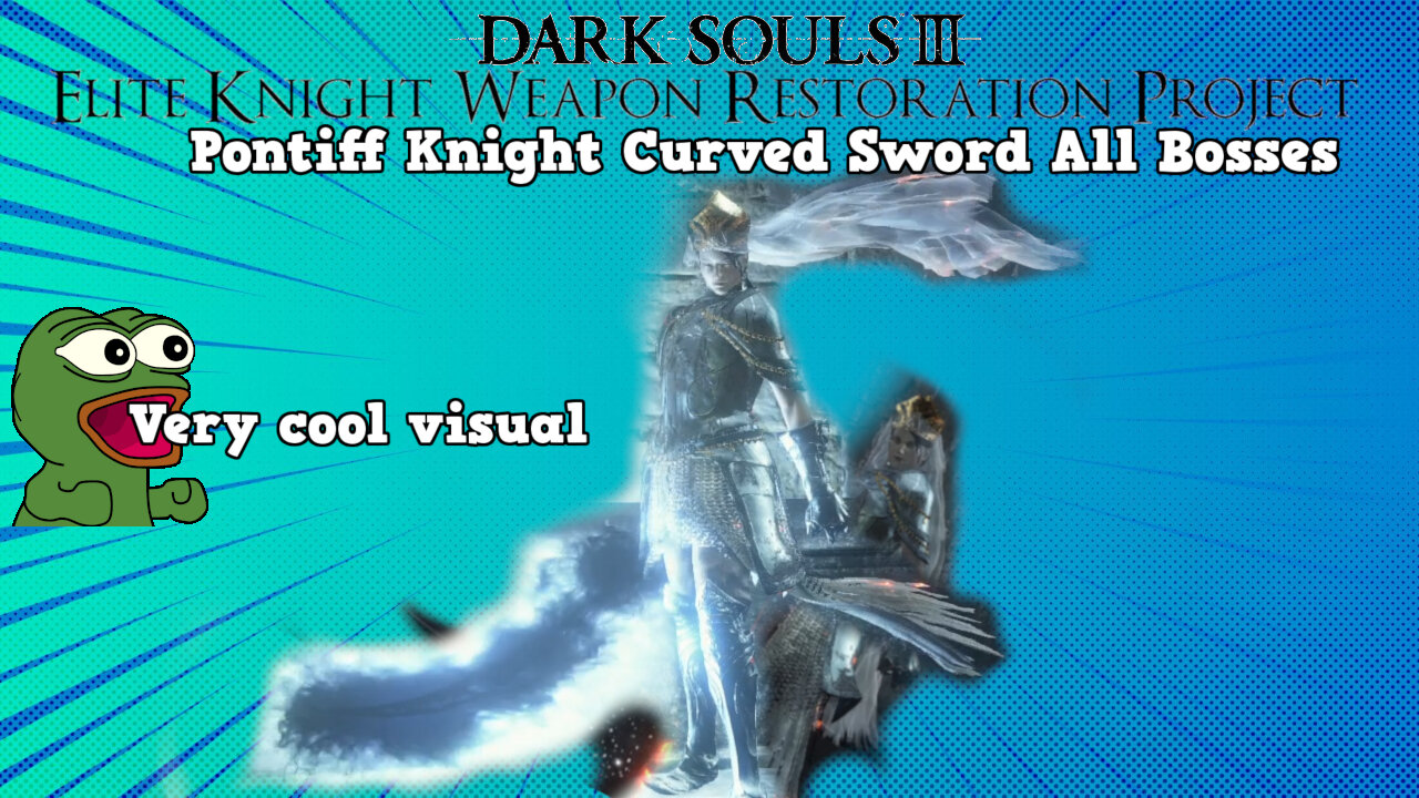 Dark Souls 3 EKWRP NG+ All Bosses: Pontiff Knight Curved Sword (Staple of Irithyll)