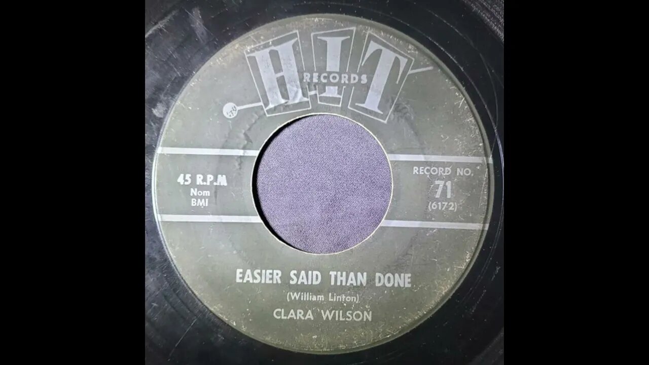 Clara Wilson – Easier Said Than Done