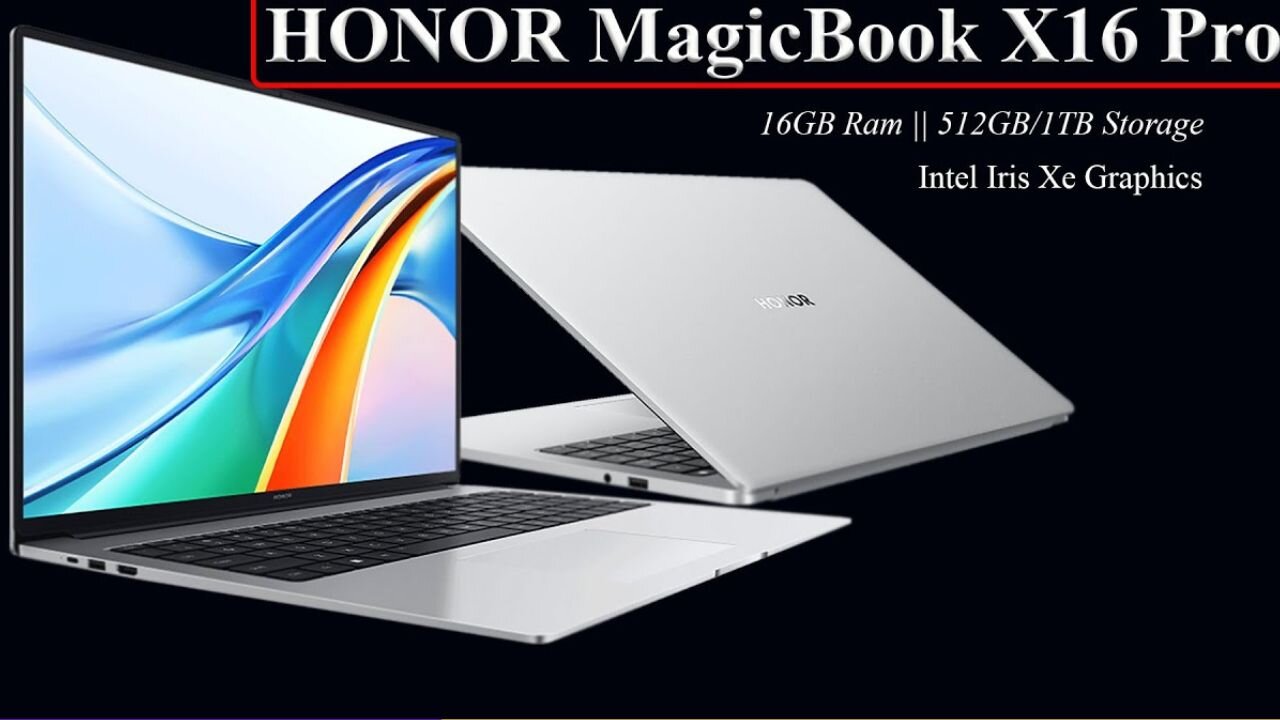 Honor MagicBook X16: Budget notebook with Intel processor